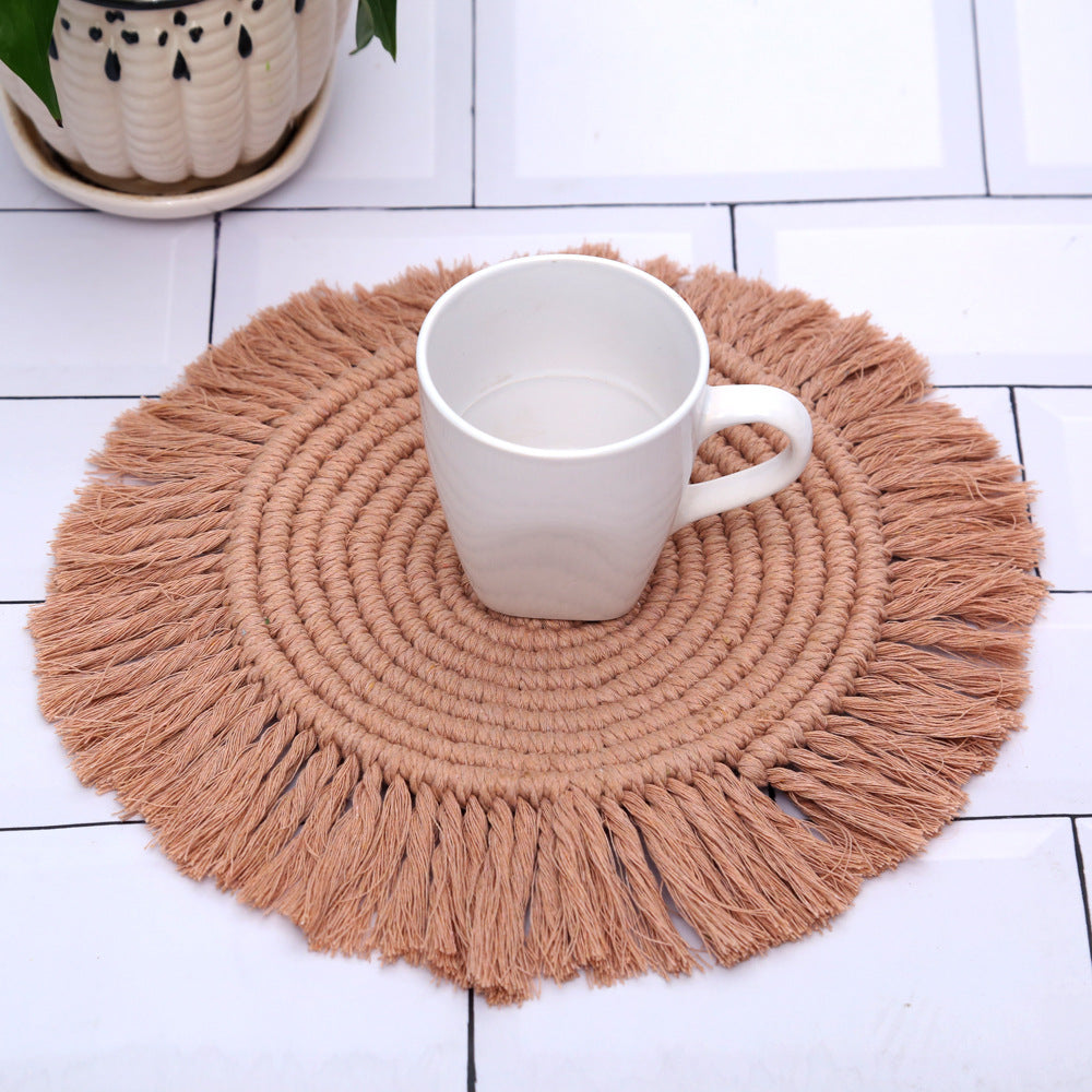Macramé Dekorative Runde Wandkunst