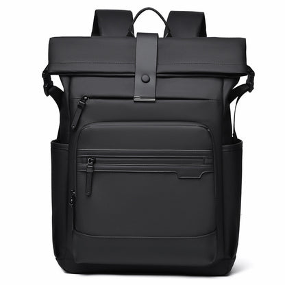 Stylischer Roll-Top Reise-Rucksack Brehn
