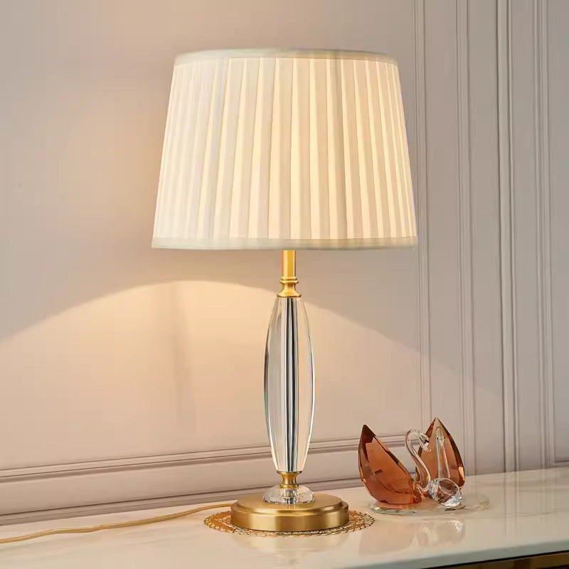Elegante Kristall Tischlampe