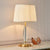 Elegante Kristall Tischlampe