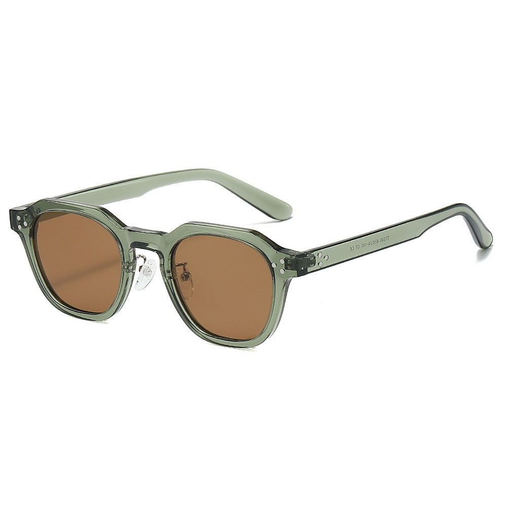Statement Oktagonale Sonnenbrille Brehn
