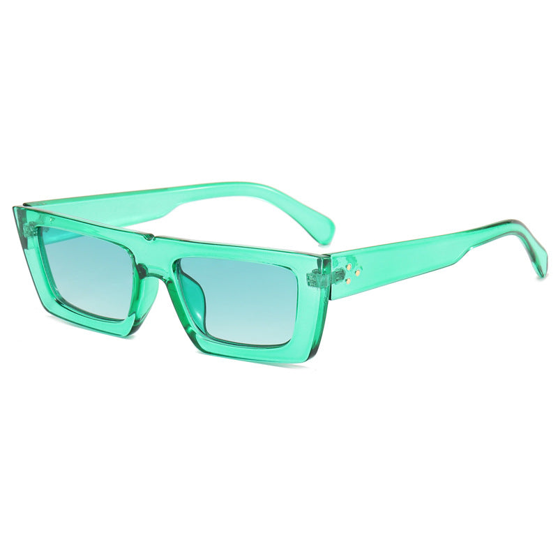 Damen modische quadratische Designer-Sonnenbrille mit polarisierten Gläsern Brehn