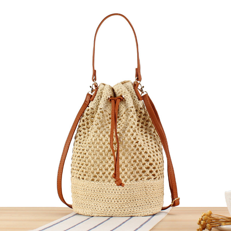 Handtasche mit Praktischer Kordelzugverstellung Brehn