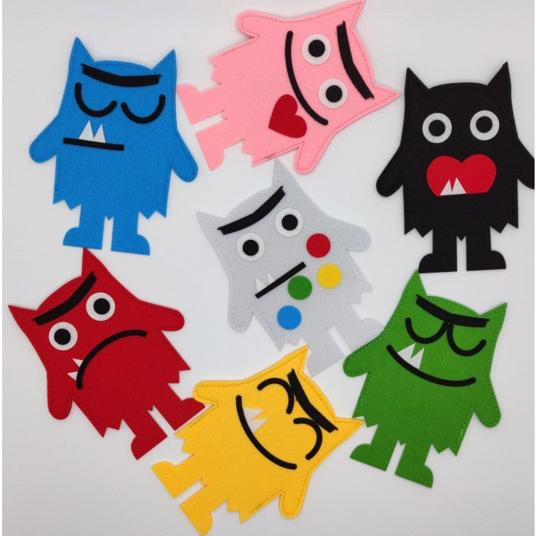 Fun Filz Emoticon Charaktere Brehn