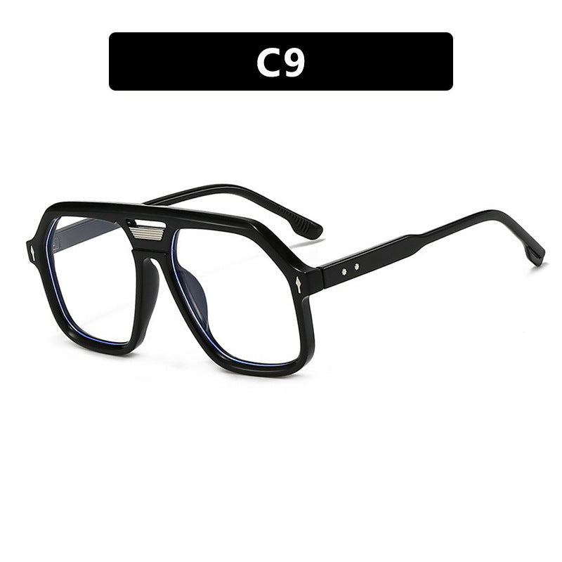 Damen oversized Sonnenbrille mit polygonalem Rahmen und UV-Schutz Brehn