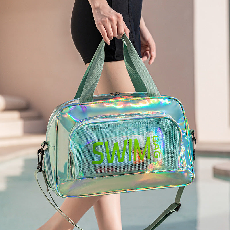 Sportliche Schwimmtasche Mit Zusätzlichen Fächern Brehn