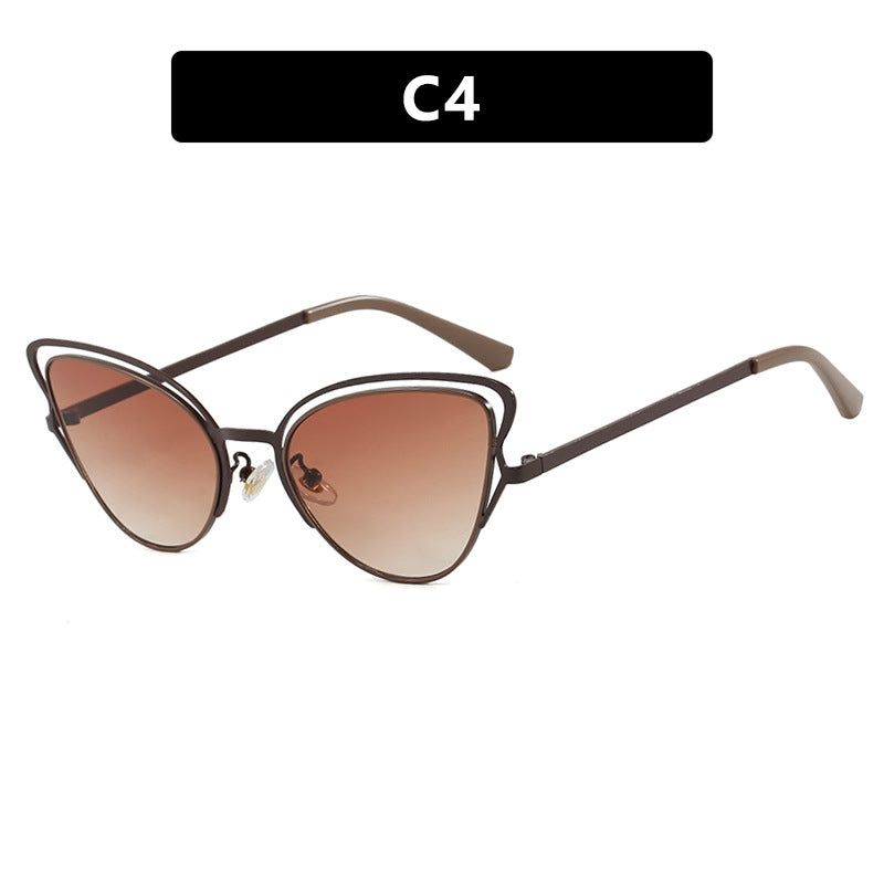 Damen Cat-Eye Brille mit edlem Metallrahmen und komfortabler Passform Brehn