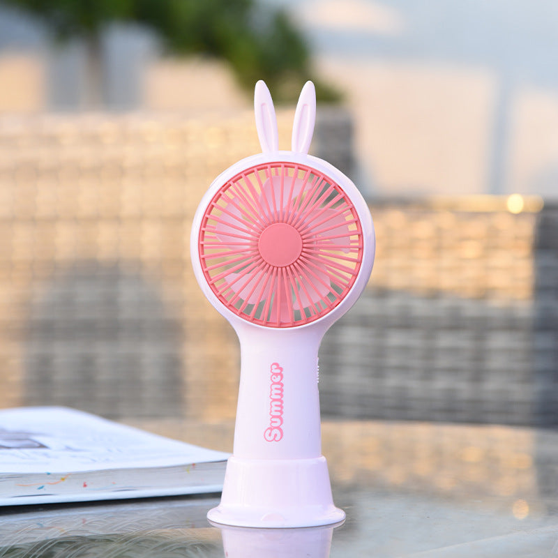 Damen Tragbarer Mini-Ventilator mit lustigem Tierdesign Brehn