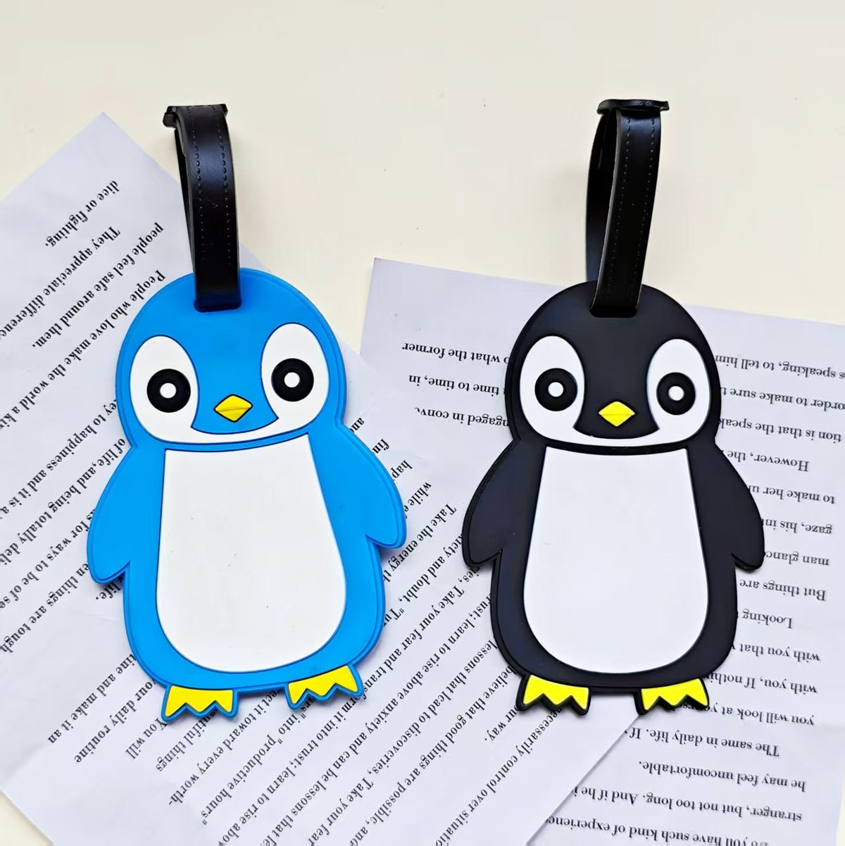 Unisex Süßer Pinguin Reisekofferanhänger Brehn