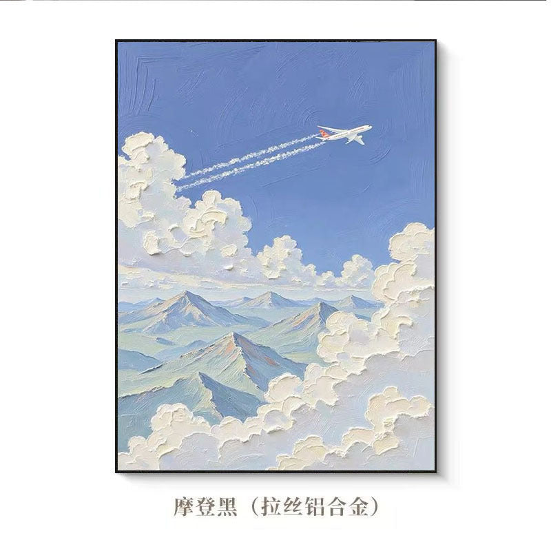 Szenen Himmel und Berge Kunstwerk