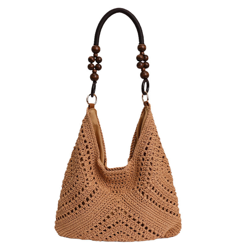 Handgefertigte Grobstrick Tasche Brehn