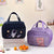 Süße Bären-Motiv isolierte Lunch Tasche Brehn