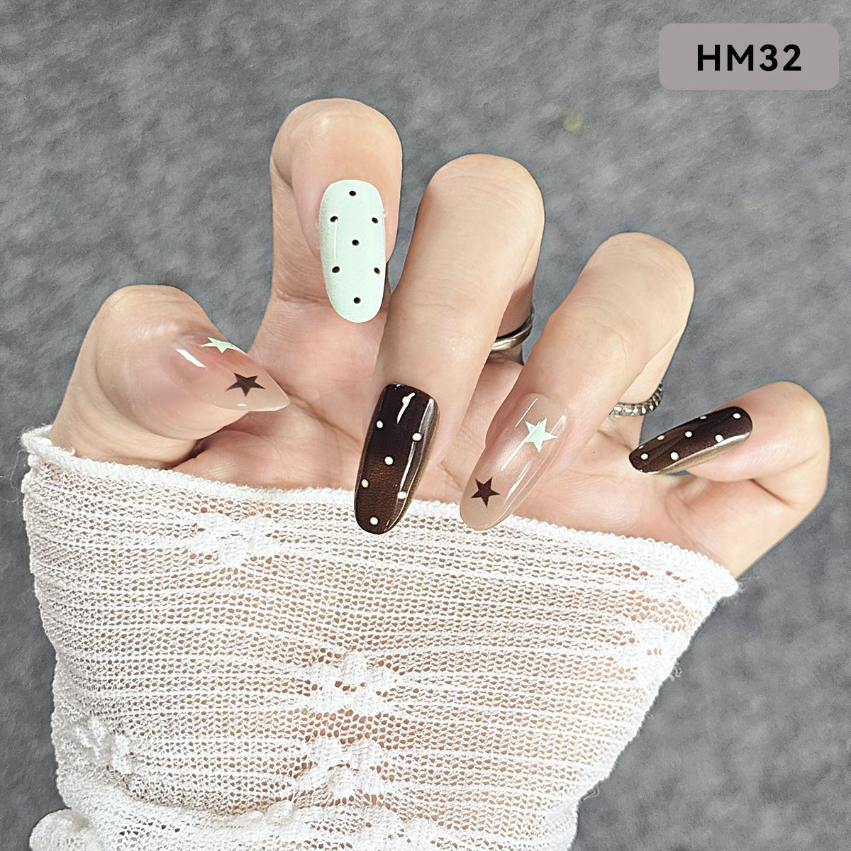 Fashion Press-On Nail Set Brehn