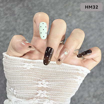 Fashion Press-On Nail Set Brehn