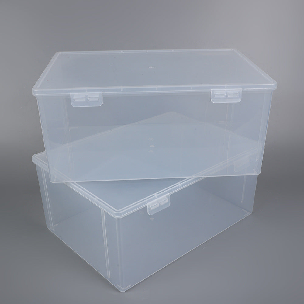 Klare Kunststoffspeicherbox Brehn