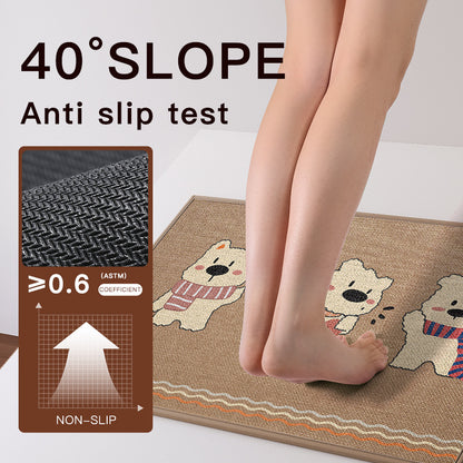 Absorbierende Badematte