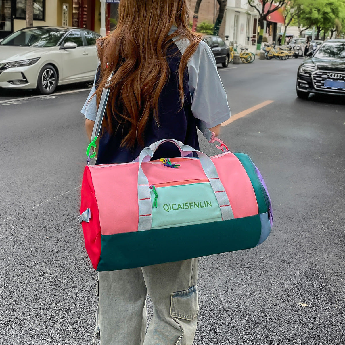 Sportliche Fitness-Duffel-Bag Mit Mehreren Fächern Brehn