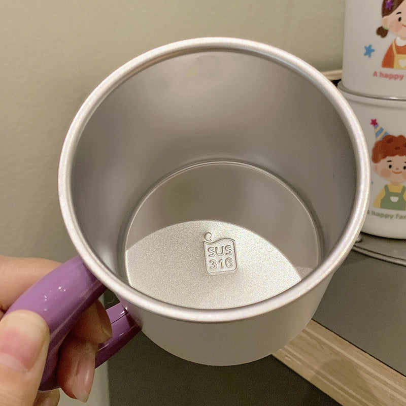Keramiktasse mit Fröhlichem Familienmotiv Brehn