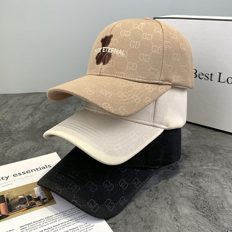 Unisex Texturierte Baumwoll-Baseballmütze Brehn