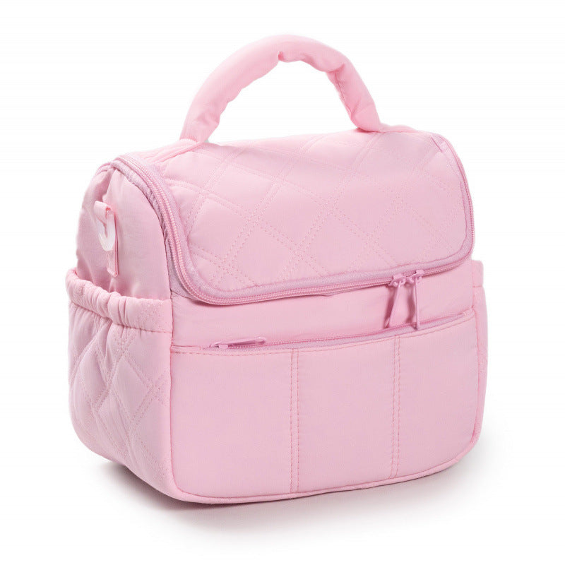 Quilted Multi-Pocket Isolierte Lunch Tasche Brehn