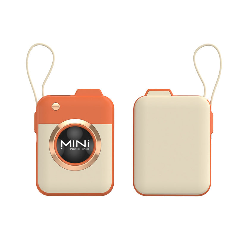 Mini-Powerbank mit Trageband und Hoher Kapazität Brehn