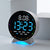 Digitaler Alarmwecker mit farbiger LED-Anzeige Brehn