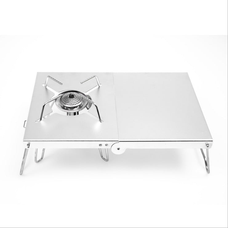 Tragbarer Gas-Kochtisch Mit Klappbarem Design Und Stabiler Aluminium-Oberfläche Brehn