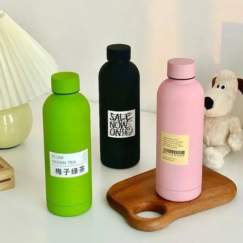 Damen Sportliche Edelstahl-Wasserflasche Brehn