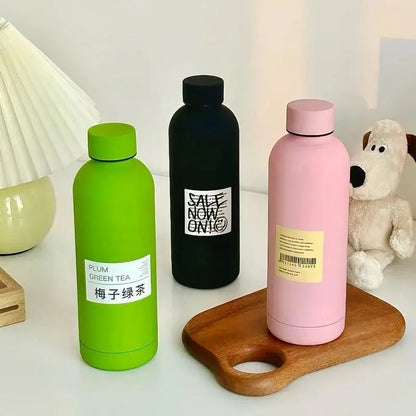 Damen Sportliche Edelstahl-Wasserflasche Brehn