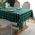 Karierter Design Tischdecke