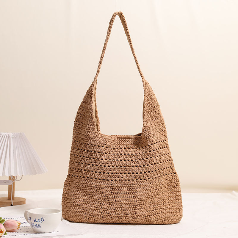 Damen Handgefertigte Stricktasche mit lässigem Design Brehn