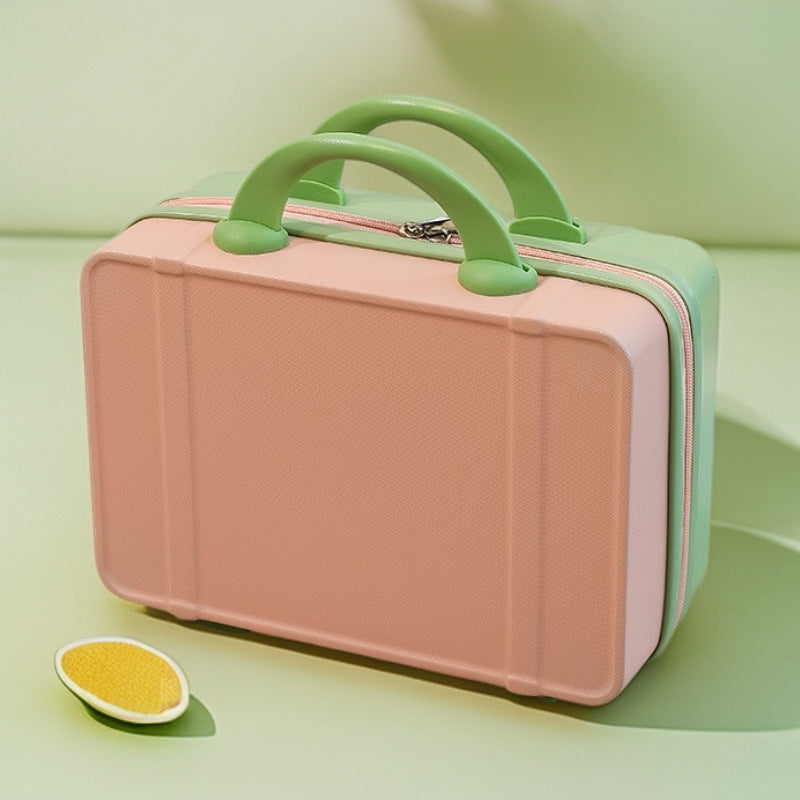 kompakte Hartschalen-Kosmetik- und Reise-Beauty-Box mit doppelten Obergriffen Brehn