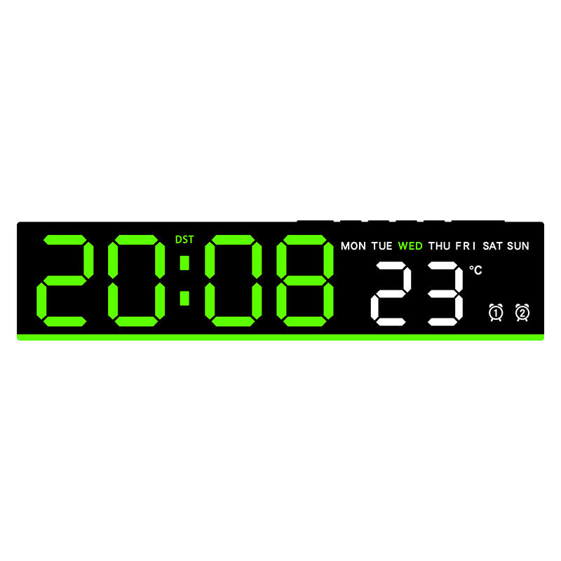 Digitaluhr mit Hygrometer und Alarmfunktion Brehn