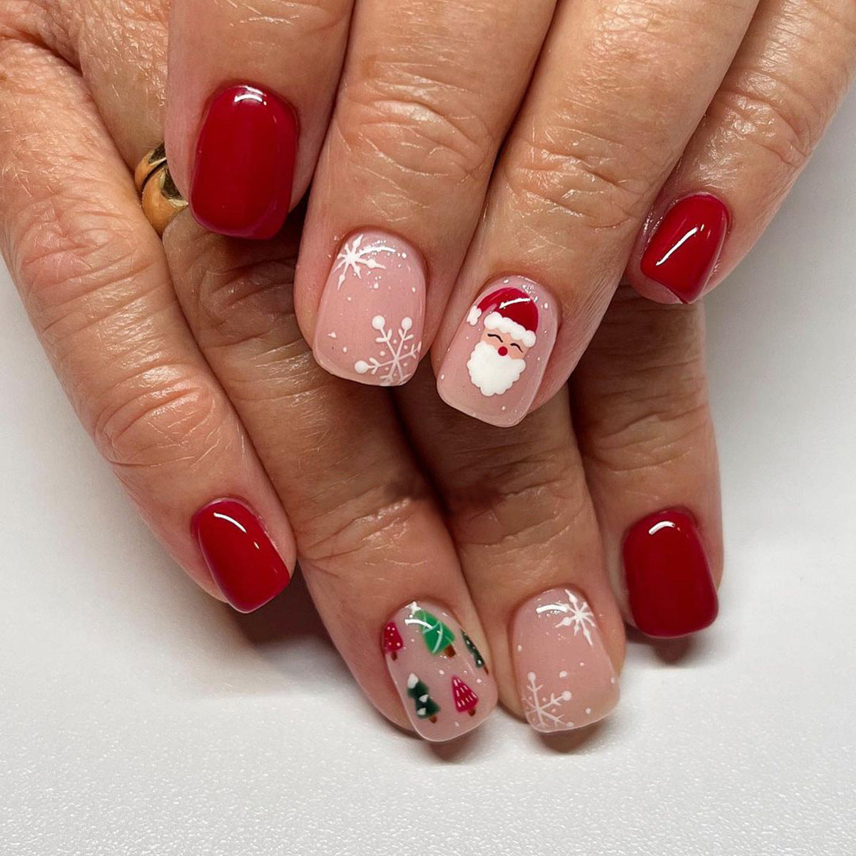 Urlaubs-Themen Dekorative Druck-Nagelset Brehn