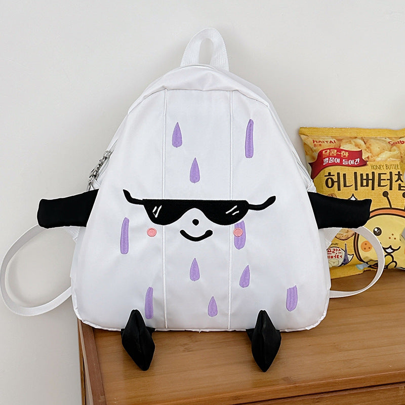 Plüschiger Rucksack mit Kreativem Dessin Brehn