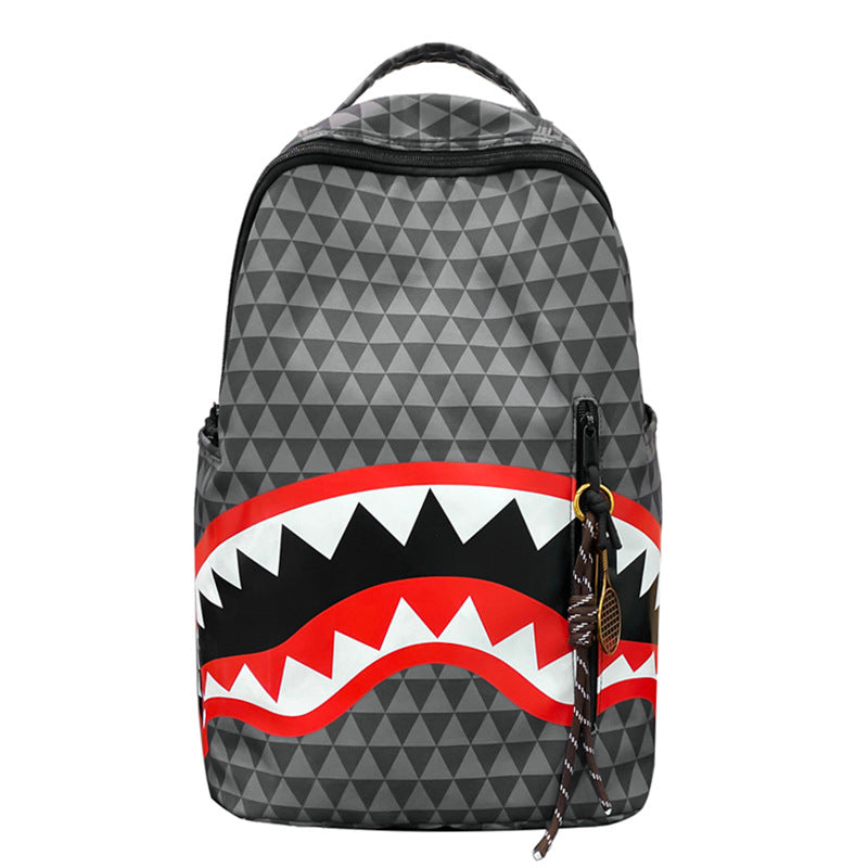 Rucksack mit Einzigartigem Hai-Motiv Brehn