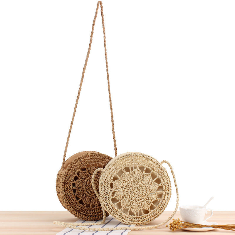 Runde Makramee-Handtasche Brehn
