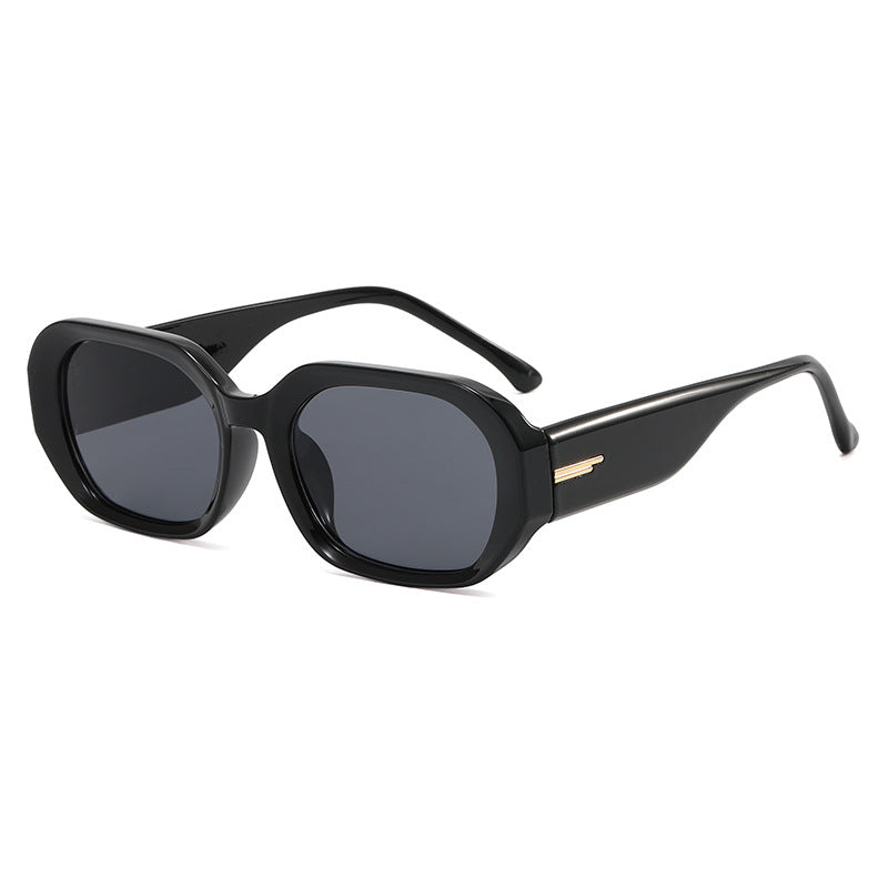 Damen modische geometrische Sonnenbrille mit robustem Design Brehn