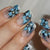 Kunstnägel mit floralen Details Brehn