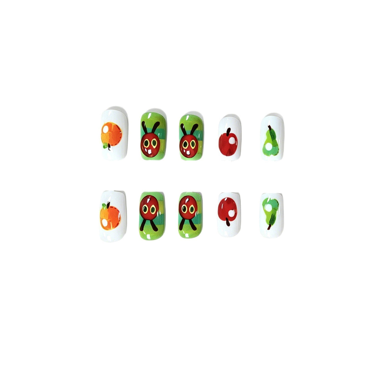 Frucht-Themen Nagelkunsttafel Brehn
