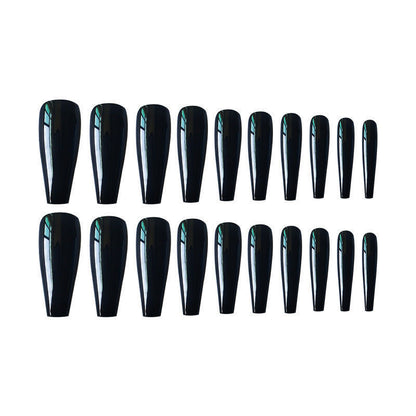 Lange Sarg Press-On Nagelspitzen