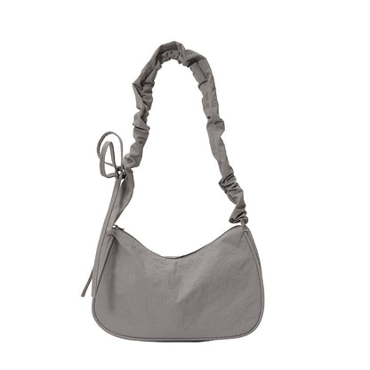 WoTexturiertes Stoff Sling Bag Brehn