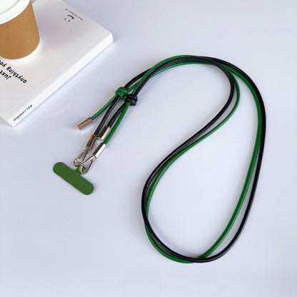 Stylische Zweifarbige Schlüsselband mit Clip Brehn