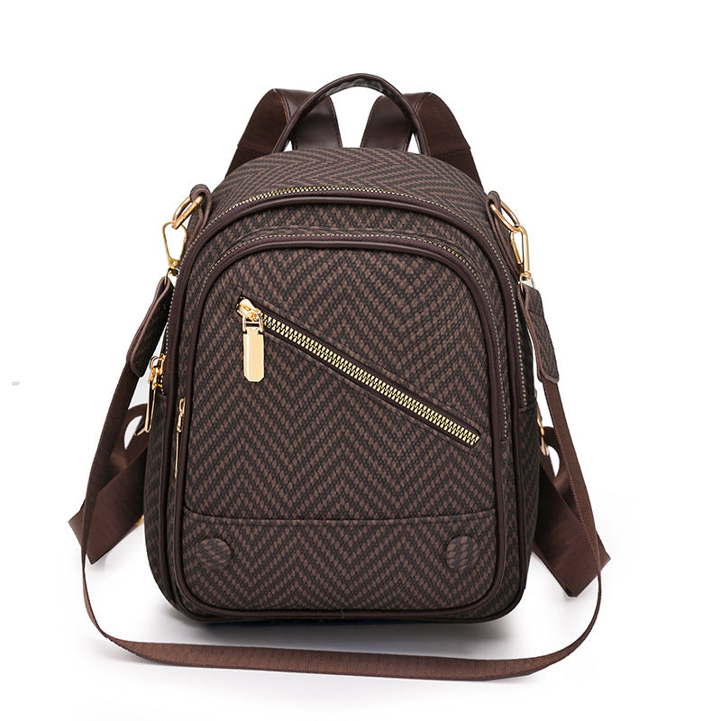 Chic Texturierter Rucksack Brehn