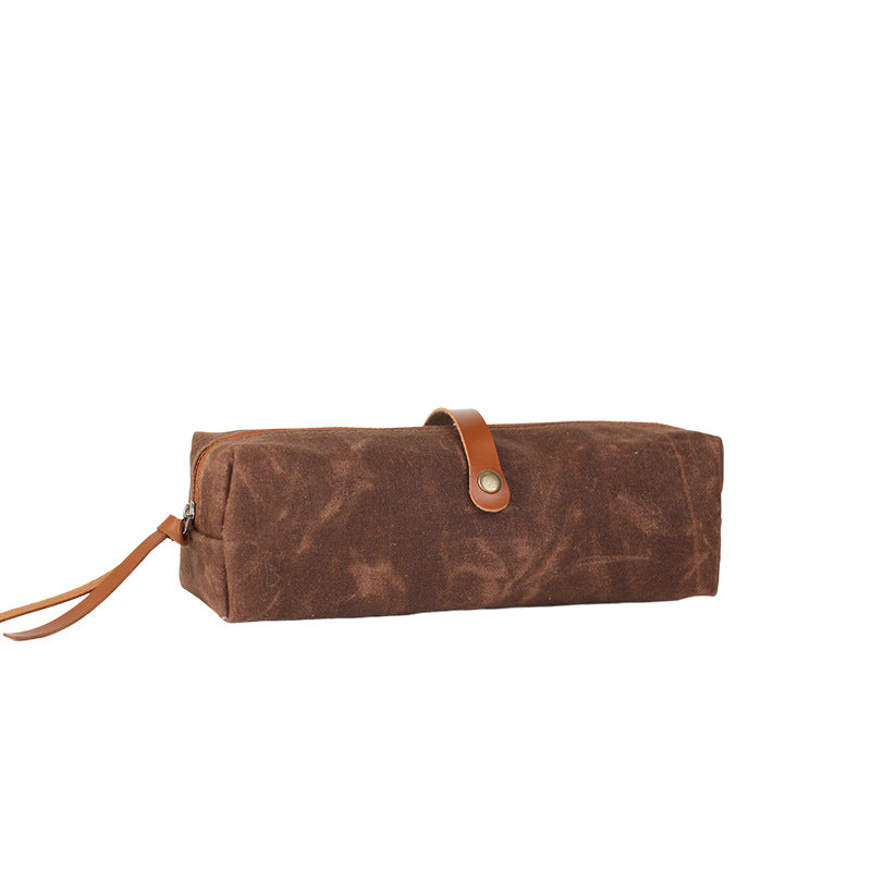 Vielseitiger Canvas-Stiftrollen-Organizer