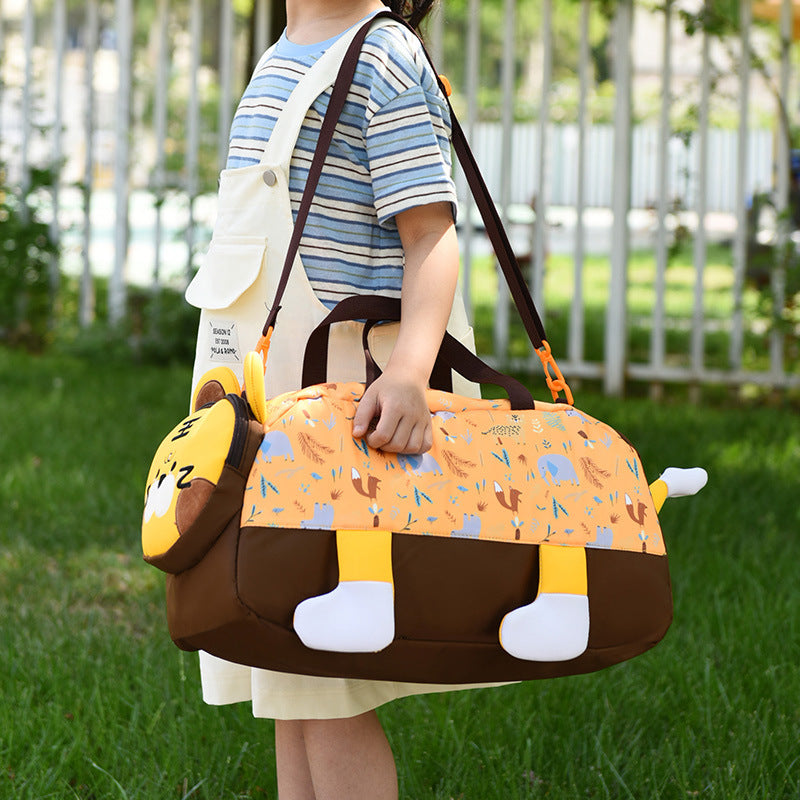 Süße Tiermotiv Reise-Duffel-Tasche Brehn