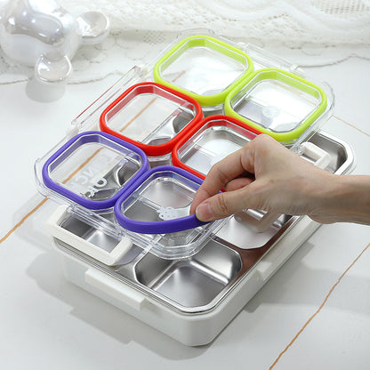 Multi-Compartment Lebensmittelorganisator