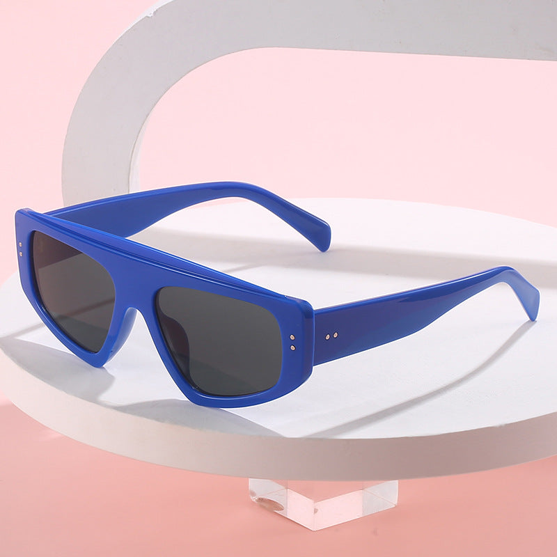 Damen Übergroße Sonnenbrille im trendigen Animal-Print Design Brehn