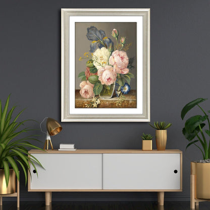 Vintage Florale Stillleben Wandkunst