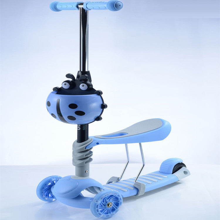 Spaß Charakter Kick Roller Brehn
